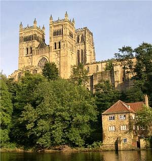 Picture of Durham Cathedral from the River Wear