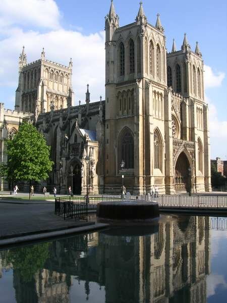 A moment of reflection outside the Cathedral in Bristol allows you to see why it is a major tourist attraction in Bristol