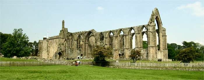 As you approach the Abbey you can feel the history starting to come alive
